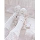 Sheep Puff Little Rose Chunky Heel Shoes(Limited Pre-Order/4 Colours/Full Payment Without Shipping)